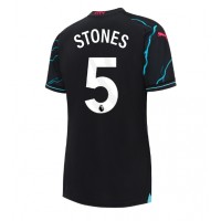 Zenski Nogometni Dres Manchester City John Stones #5 Rezervni 2023-24 Kratak Rukav